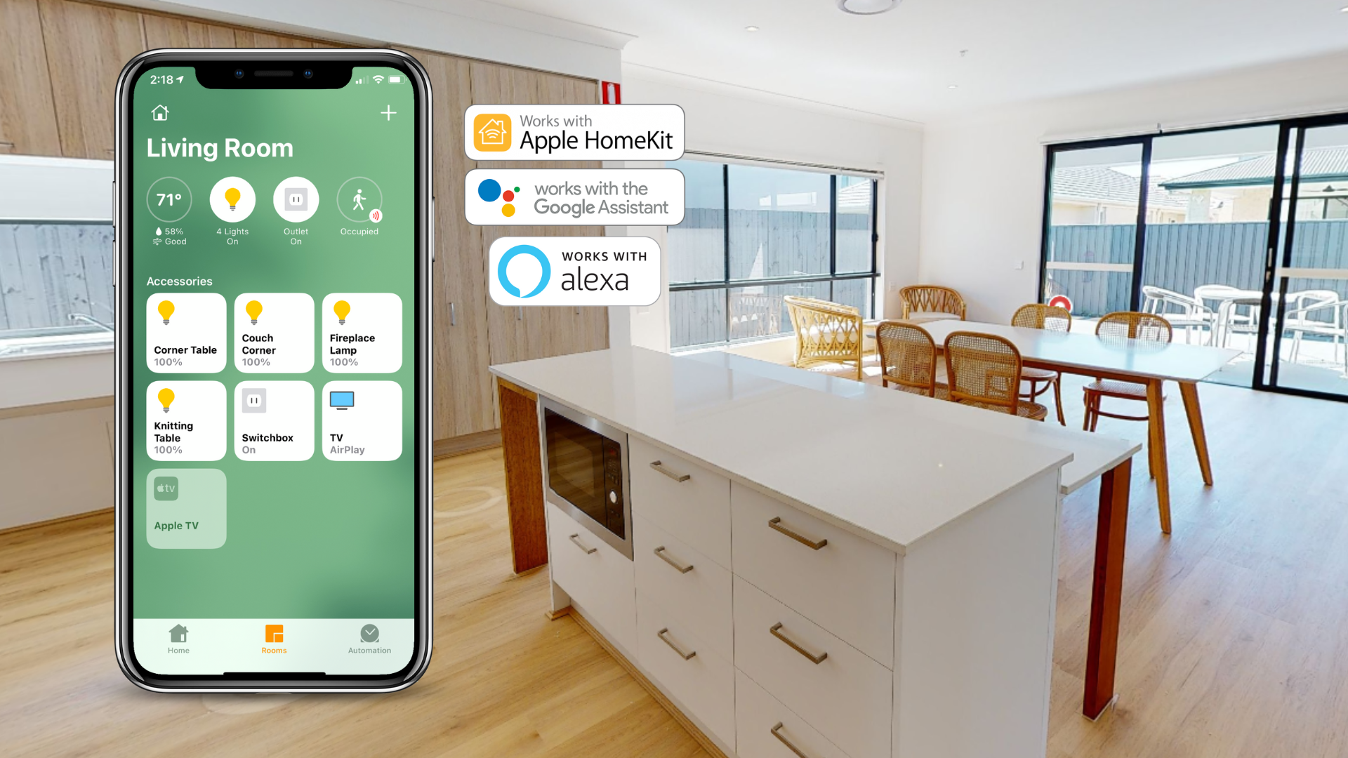 Simple and User-friendly KNX Voice Control Interface Improving the Living Standards of NDIS Home Occupiers